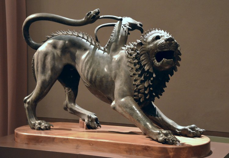 The Strange Tale of the Chimera of Arezzo ITALY Magazine